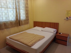 accommodation in Thailand (Pattaya), Bed in a low cost housing