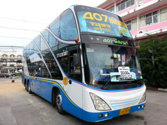 транспорт в Таиланде в Паттайе, Автобус на границу с Лаосом