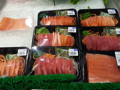 Prices in supermarkets in Thailand, Sashimi