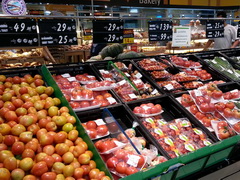 Food in supermarkets in Thailand in Pattaya, Tomatoes