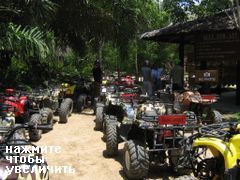 Отдых и развлечения на Пхукете в Таиланде, Квадроциклы в национальном парке на Пхукете