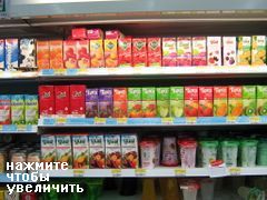 Цены на продукты на Пхукеке, соки