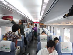 Транспорт Тайваня(Хуалянь), Внутри скоростного поезда