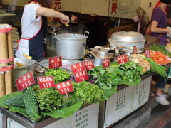 Street food in Thaiwan, Mushrooms and rice