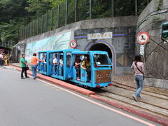 Достопримечательности Тайваня(Тайбэй,Вулай), Старинная японская железная дорога в парке Yun Hsien