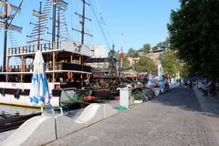 Recreation and entertainment in Antalya, embankment in the historical center