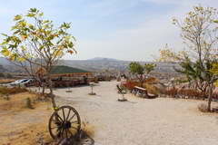 Cappadocia, Turkey, In the cafe you can relax and have a snack