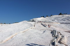 Excursions in Turkey, Cotton Mountain in the morning