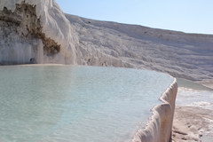 Excursions in Turkey, Geothermal springs in Pamukkale