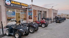 Transport in Goreme in Turkey, ATV Arena