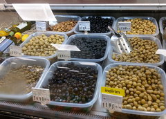 Цены на продукты в магазинах Анталии в Турции, Оливки