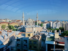 Hotels in Istanbul, View of Istanbul from the pool