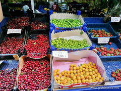 Food prices in istambul, Cherry and strawberries