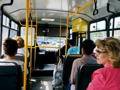 Transportation in Uzbekistan, Inside the bus