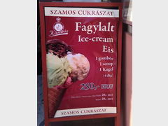 Street food in Hungary, Ice cream