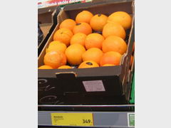 Food prices in Hungary, Mandarins