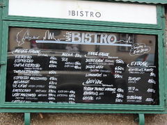 Цены на еду в Будапеште, кафе-Бистро