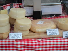Food prices in Hungary, Hard cheeses
