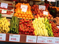 Food prices in Hungary, More fruits