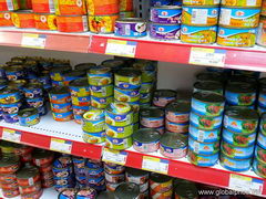 Vietnam, Dalat grocery pricers, Canned