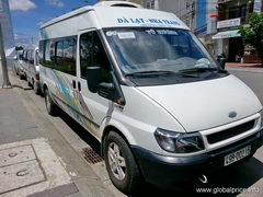 Vietnam, Dalat transport, Bus to Nha Trang, company Vu Huong 