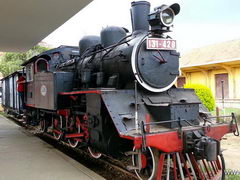 Vietnam, places to see Dalat, Historic steam locomotive