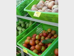 Vietnam, grocery prices in Nha Trang, The cost of vegetables