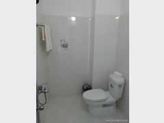 Vietnam, Nhatrang, At the guesthouses shower is usually combined with a toilet 