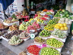 Vietnam, Nha Trang prices of fruits, Market
