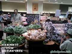 Стоимость продуктов в Японии, Цены на овощи на рынке Осаки, Япония