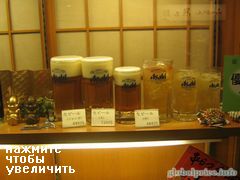 Цены на алкоголь в барах в Японии, Стоимость пива Асахи